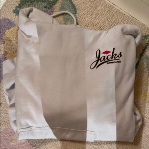 Jack by BB Dakota Women's Cream Hoodie